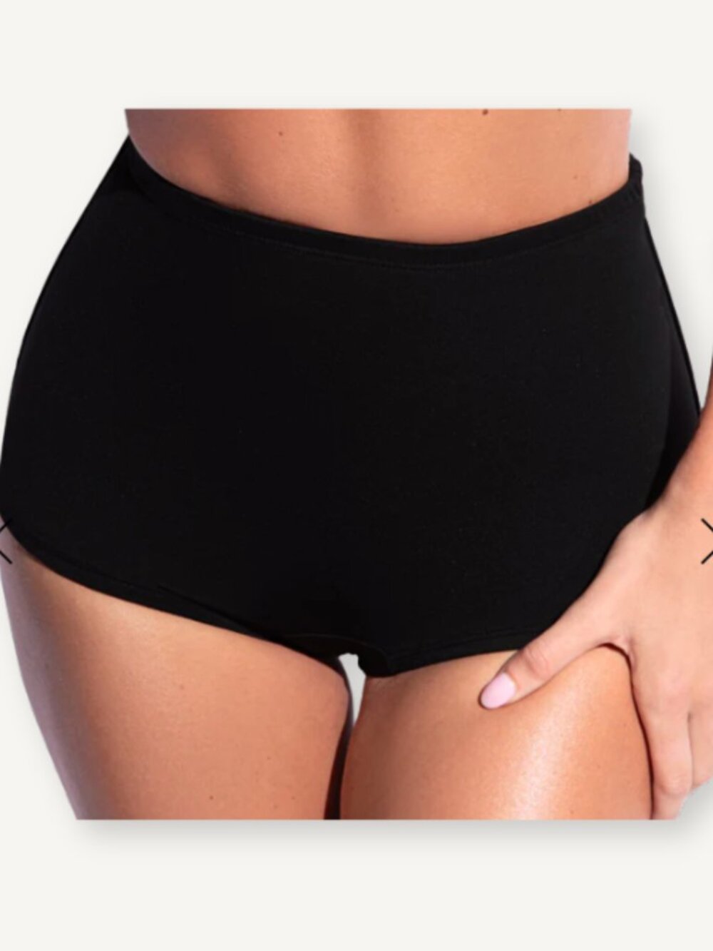 NWT TA3 Boyshortie Size XXS in Black